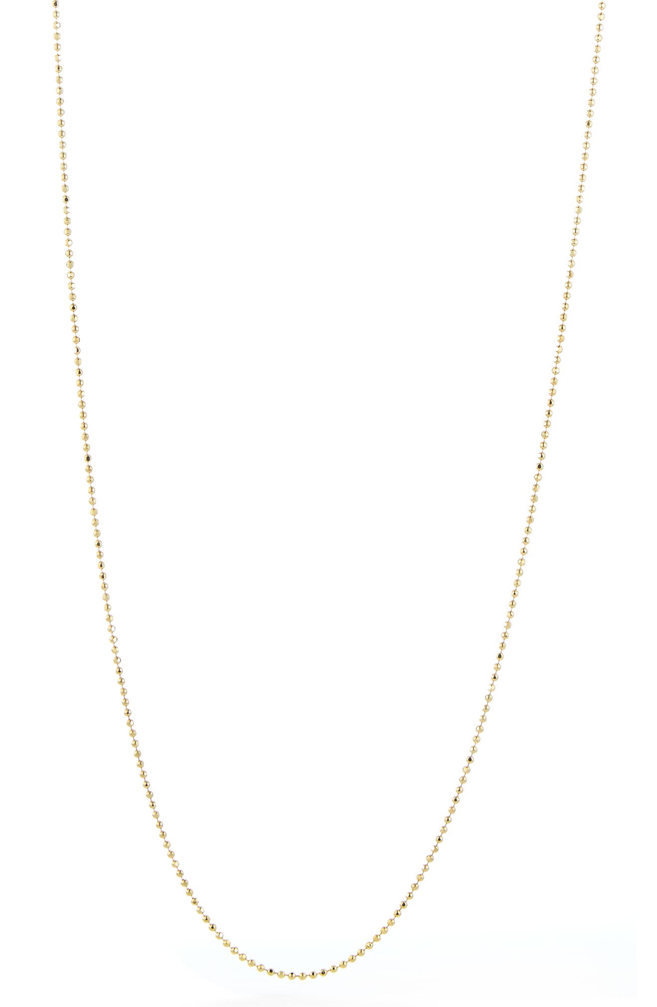 Ember Fine Jewelry 14K Gold Ball Chain Necklace