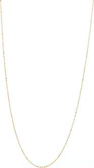 Ember Fine Jewelry 14K Gold Ball Chain Necklace
