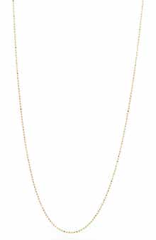 Ember Fine Jewelry 14K Gold Ball Chain Necklace