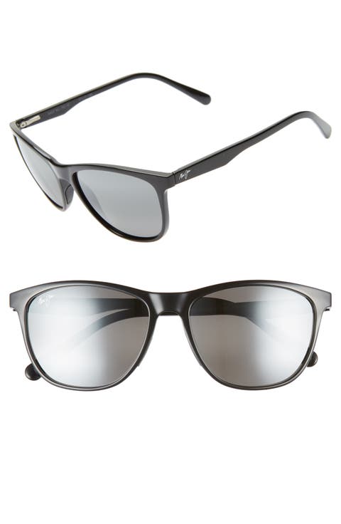 Sugar Cane 57mm Polarized Square Sunglasses