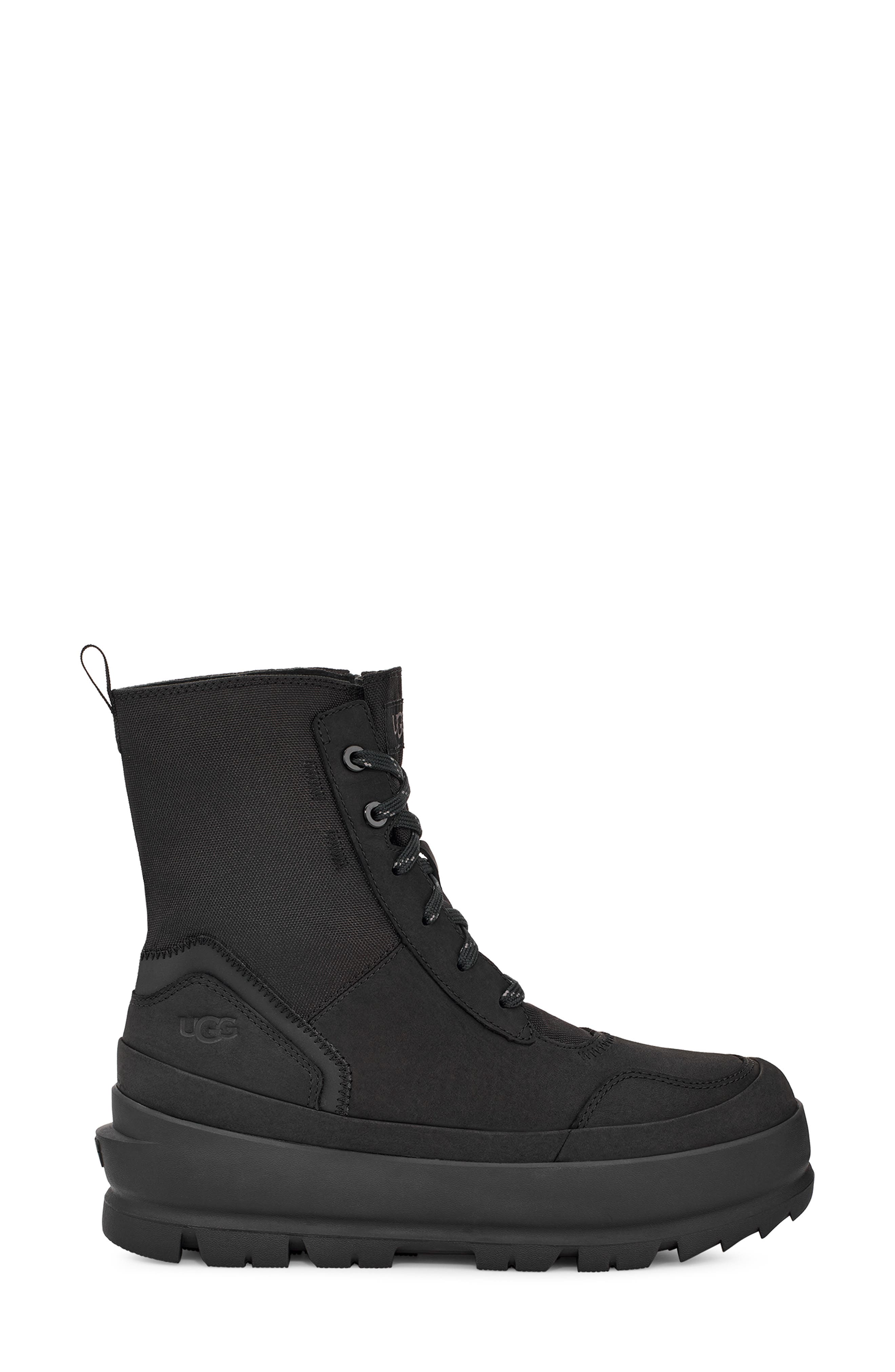 UGG<sup>®</sup> The UGG Lug Platform Lace-Up Combat Boot, Alternate, color, 