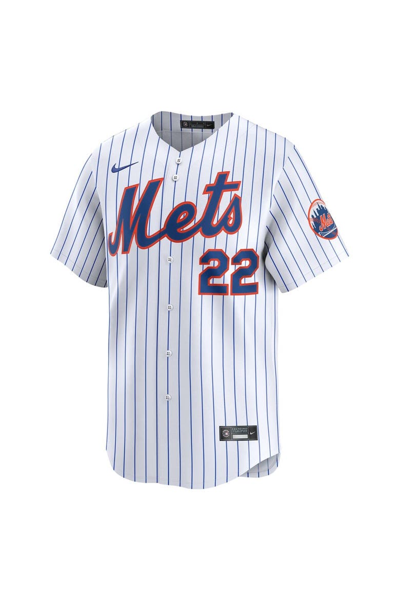 Men's Nike Juan Soto White New York Mets Home Limited Player Jersey, Alternate, color, White