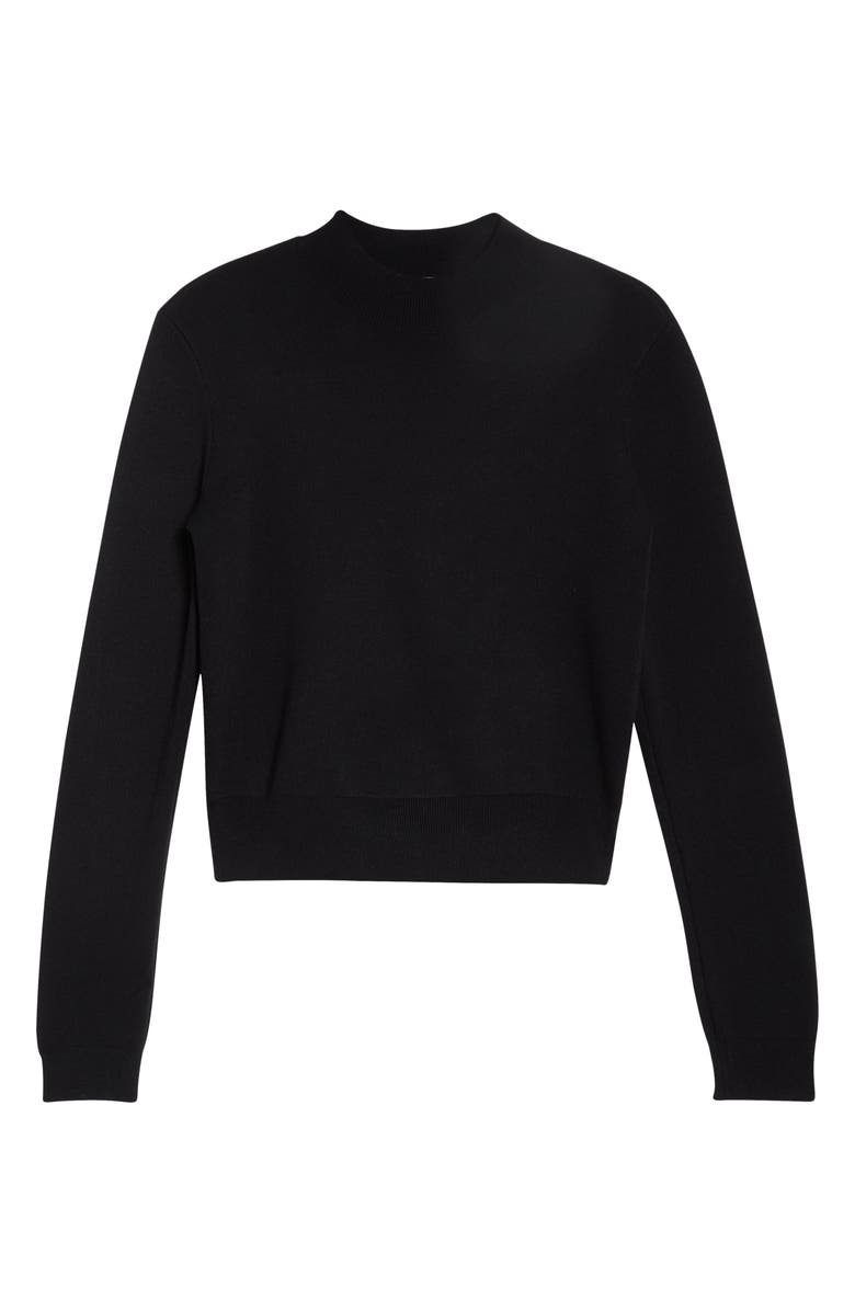 Favorite Daughter The Whitney Mock Neck Sweater, Alternate, color, Black