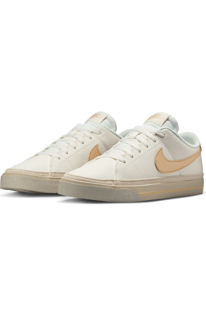Nike Court Legacy Sneaker, Main, color, Sail/ White Onyx / Sand Drift