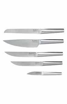 Eclipse 6-Piece Stainless Steel Knife Block Set