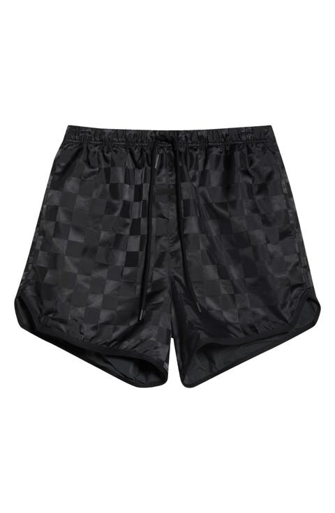 Checkered Gym Shorts
