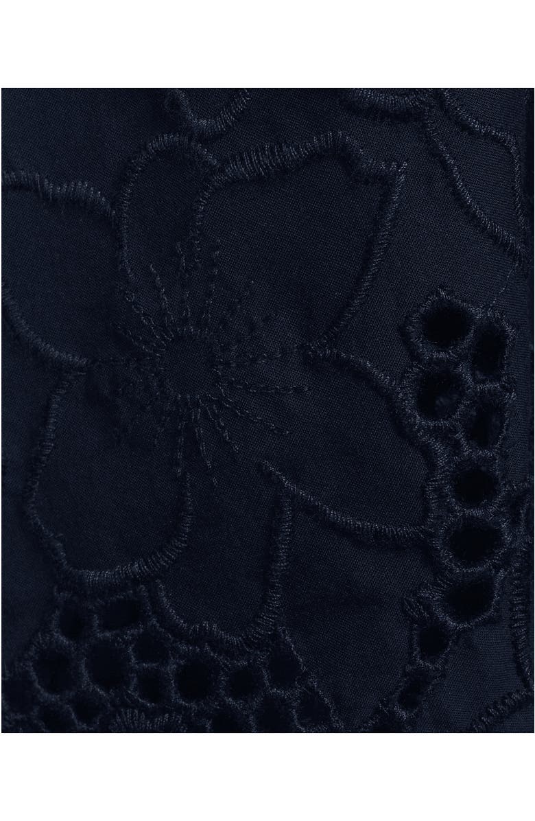 Lands' End Voile Eyelet Maxi Skirt, Alternate, color, Radiant Navy