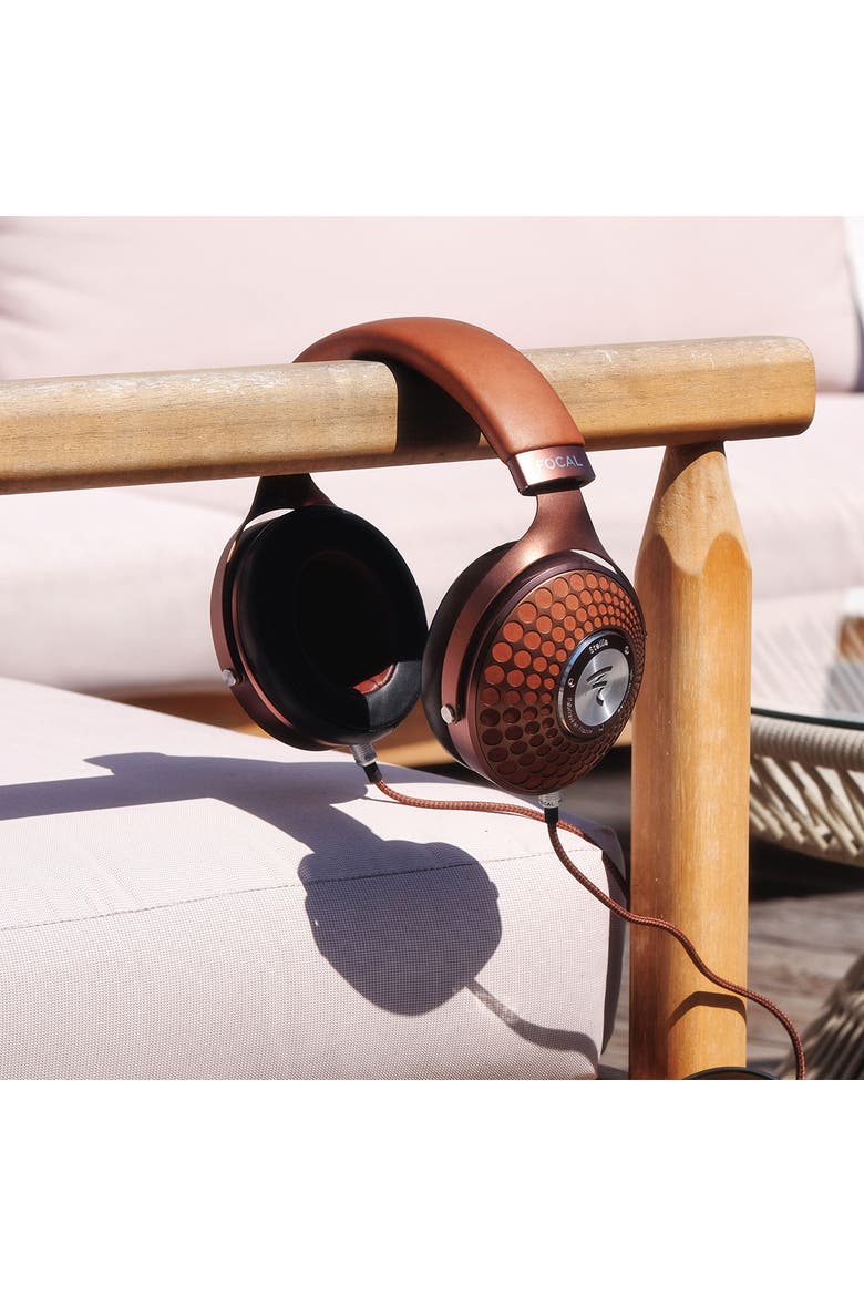 Stellia Closed-Back Circum-Aural Over-Ear Headphones, Alternate, color, Cognac