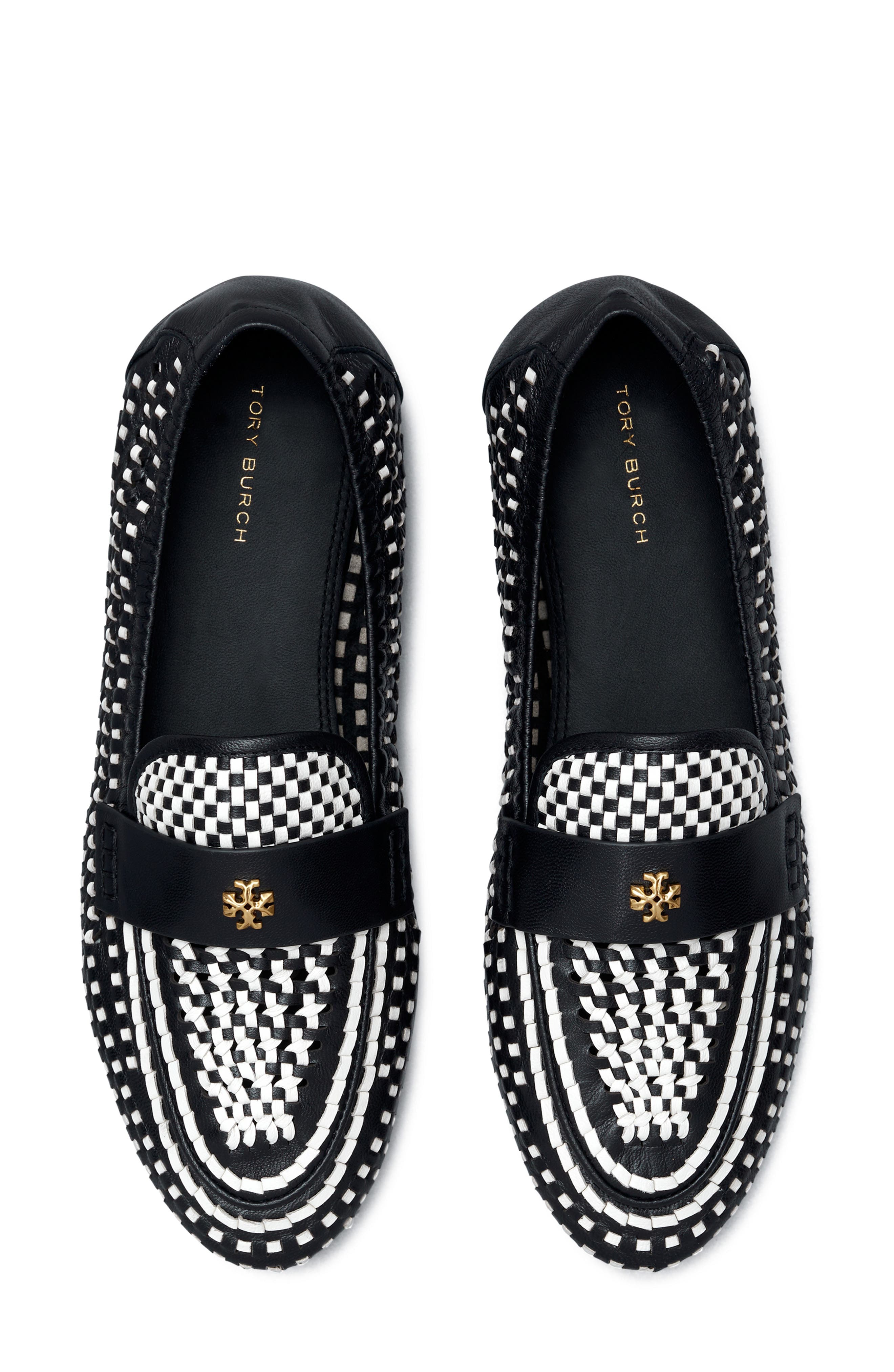 Tory Burch Woven Ballet Loafer, Alternate, color, 