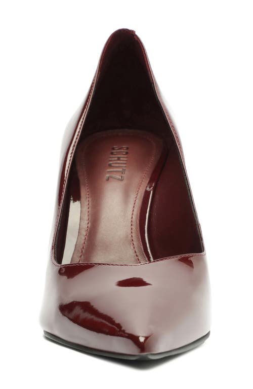 Schutz Lexi Lo Pointed Toe Pump