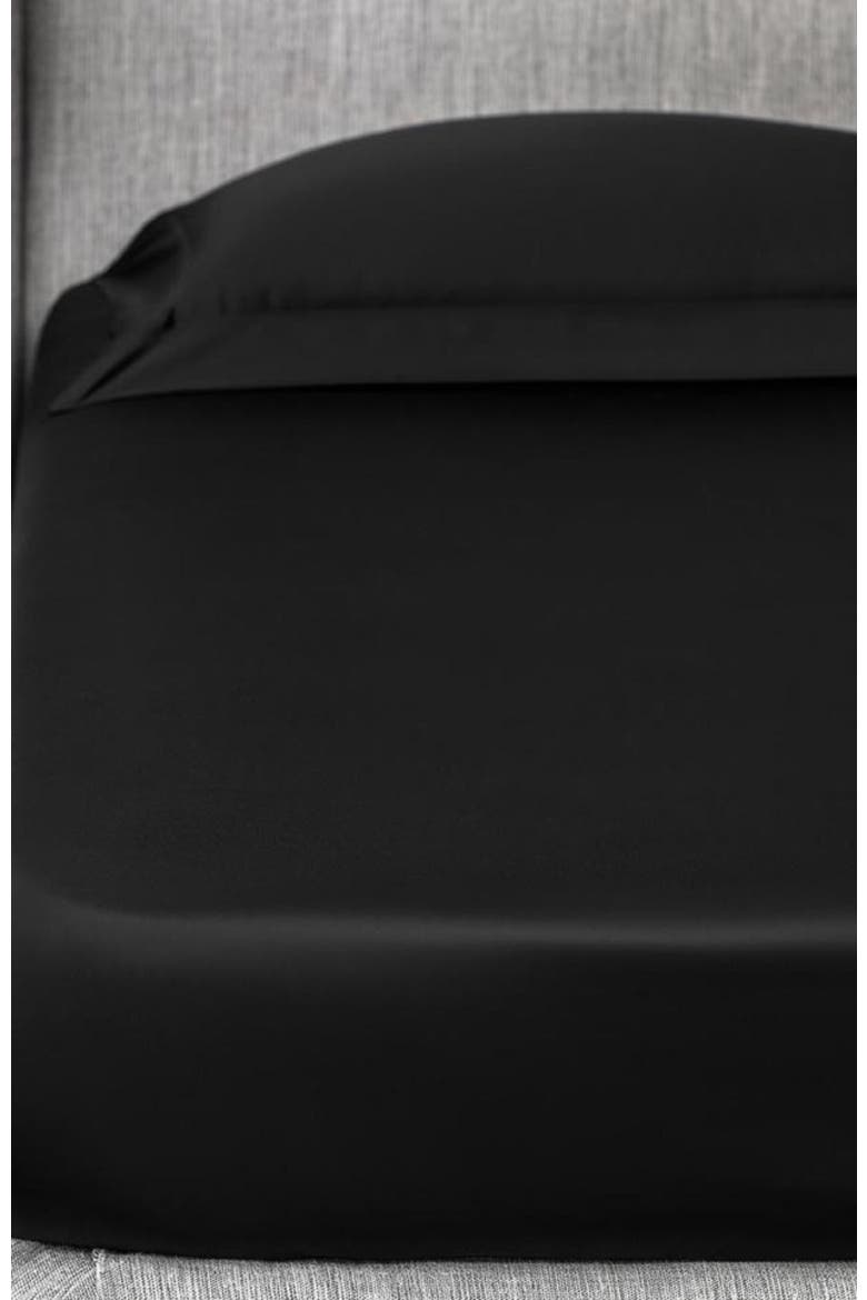 Sensa Fitted Sheet, Alternate, color, Black