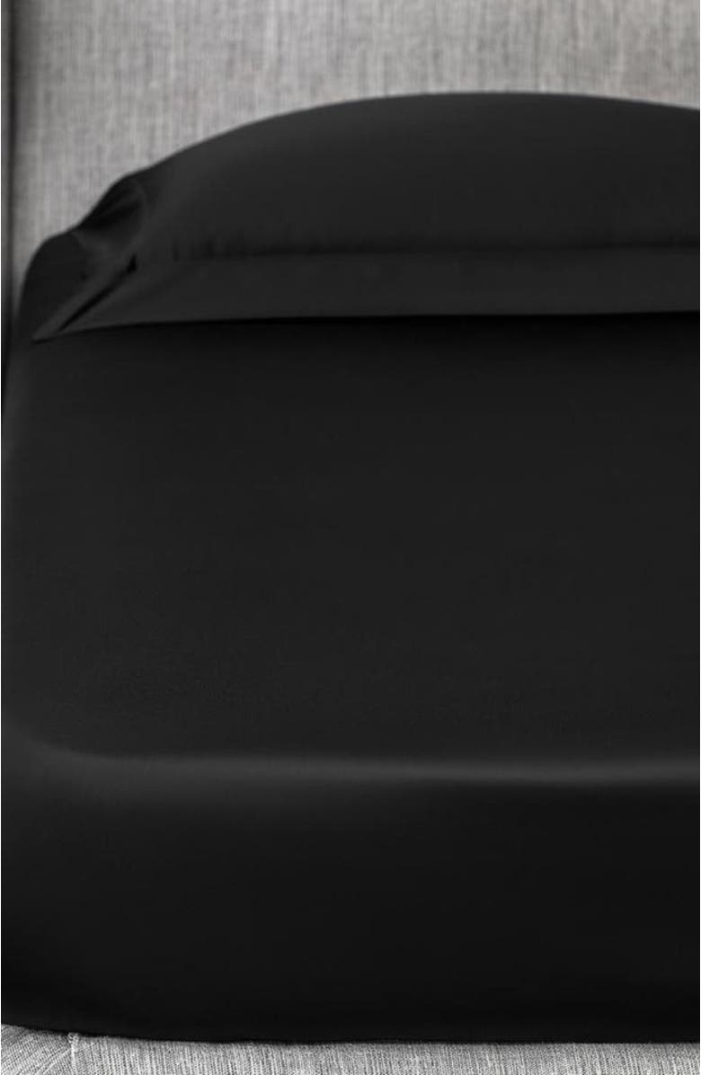 Togas Sensa Fitted Sheet, Alternate, color, Black