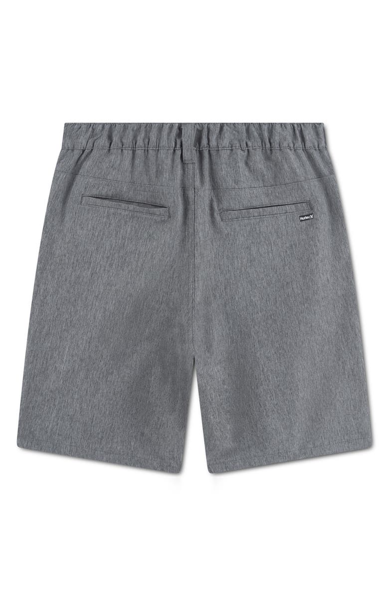 Hurley Kids' Stretch Back Walk Shorts, Alternate, color, Black