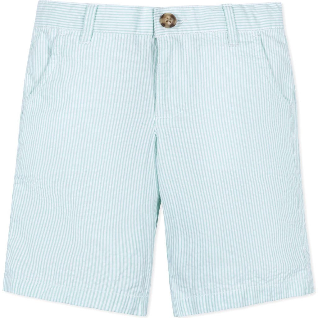 Hope & Henry Boys' Organic Seersucker Short, Kids In Mint Seersucker