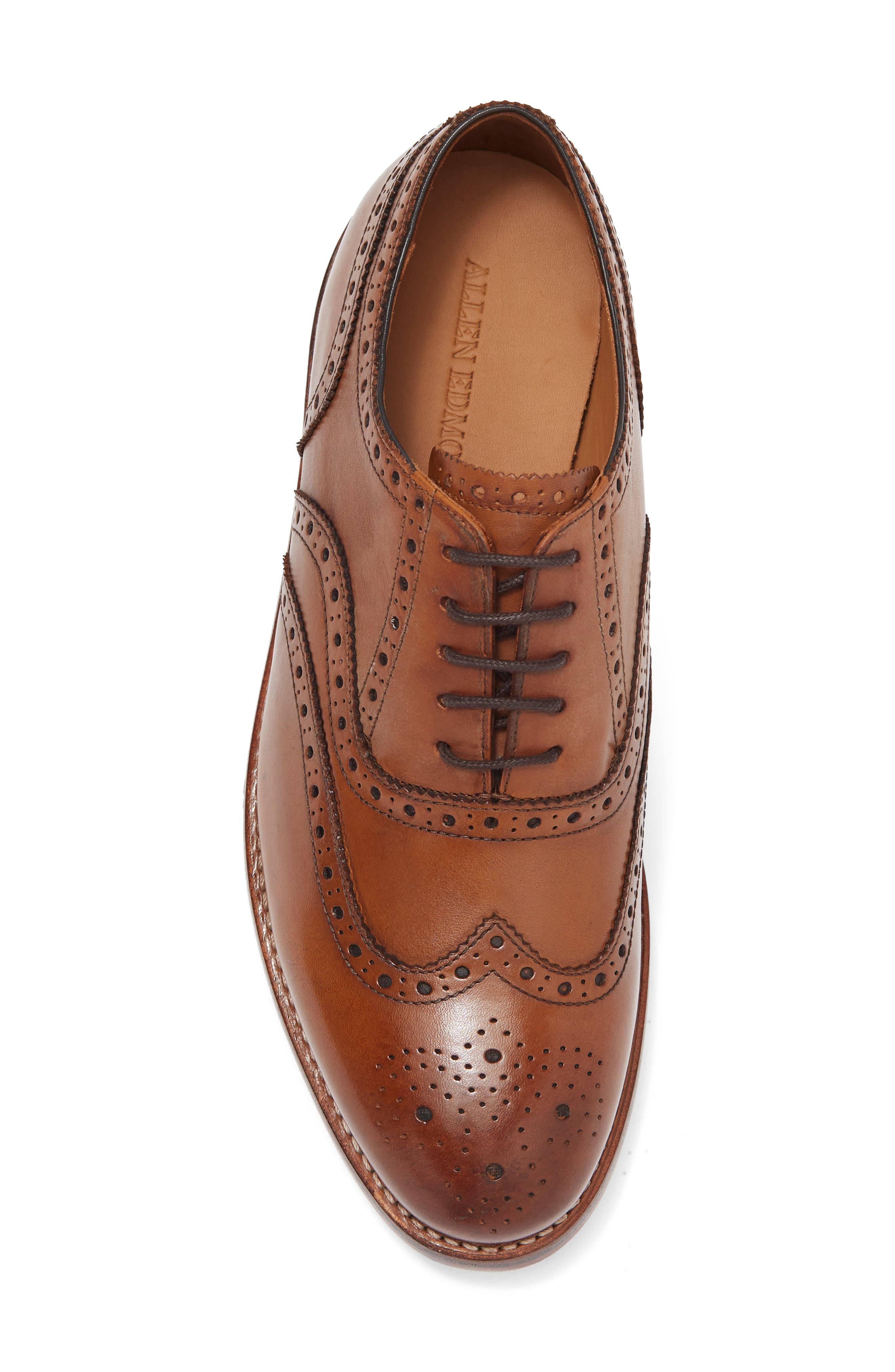Hendrix Wingtop Oxford, Alternate, color, BASIC BROWN LEATHER