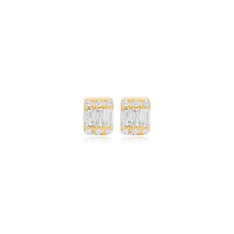 Mini Baguette Studs
