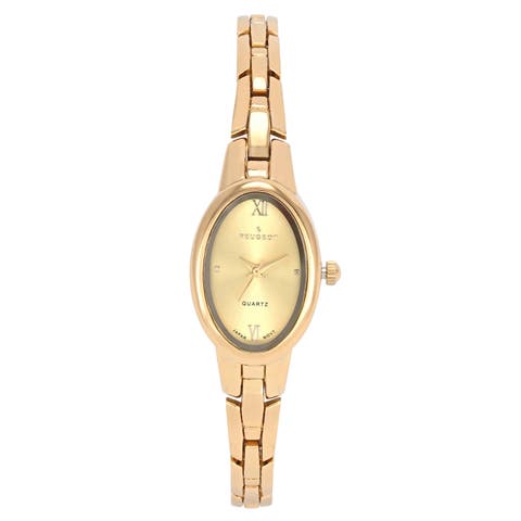 Modern Oval Link Bracelet Watch- 30x25MM