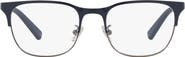 COACH 51mm Round Optical Glasses