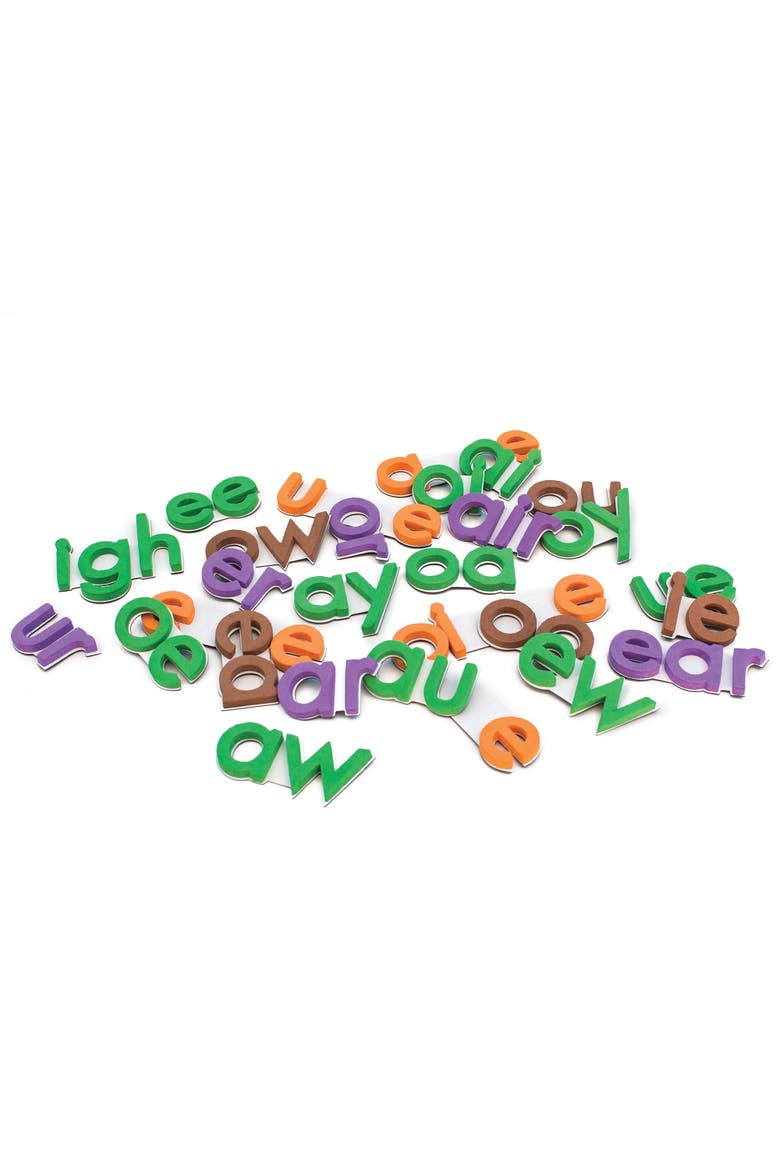 Rainbow Vowels Magnetic Activities Learning Set, Alternate, color, Multicolored