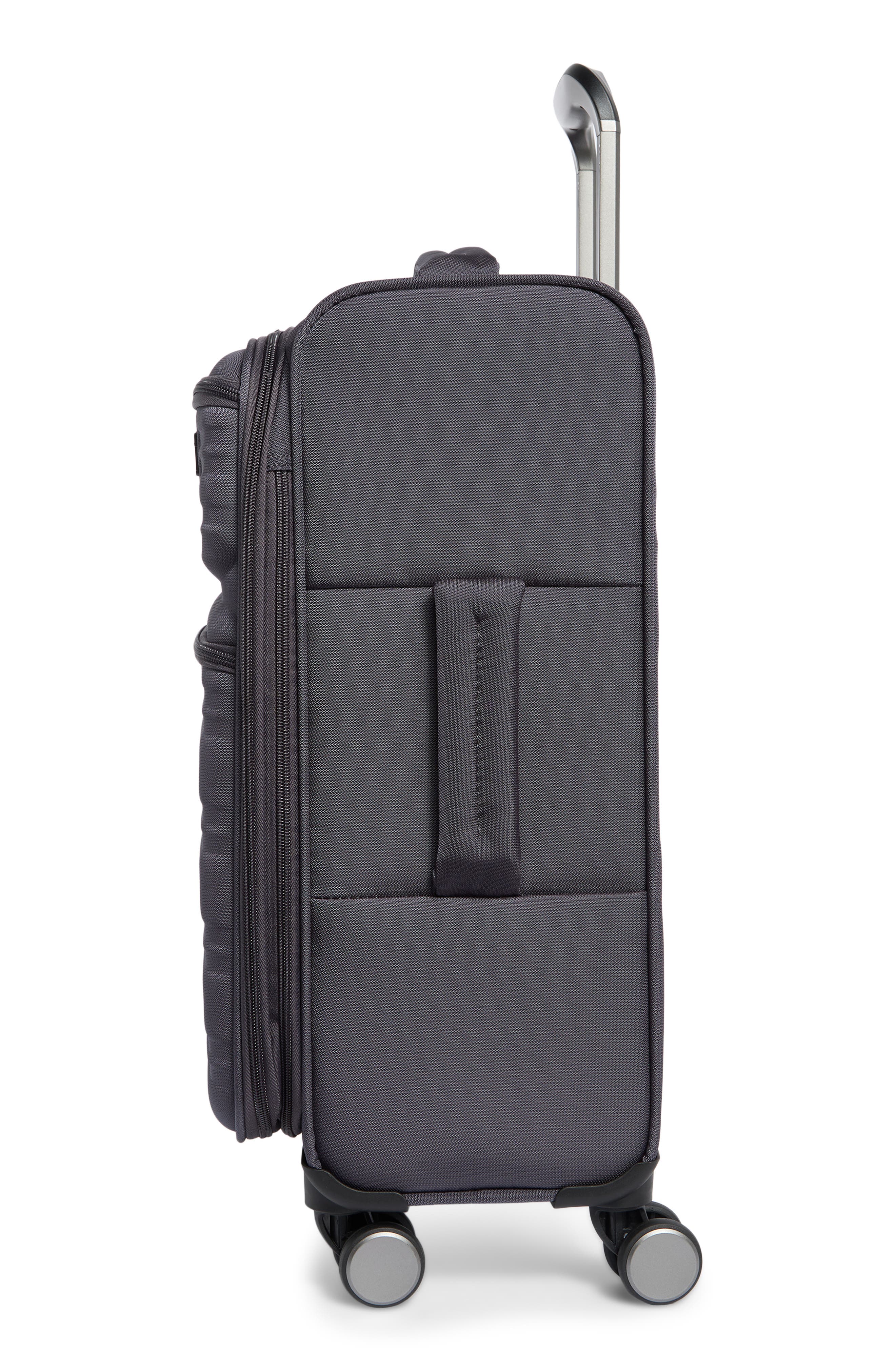 IT LUGGAGE Fusional 21-Inch Softside Carry-On Luggage, Alternate, color, Warm Charcoal