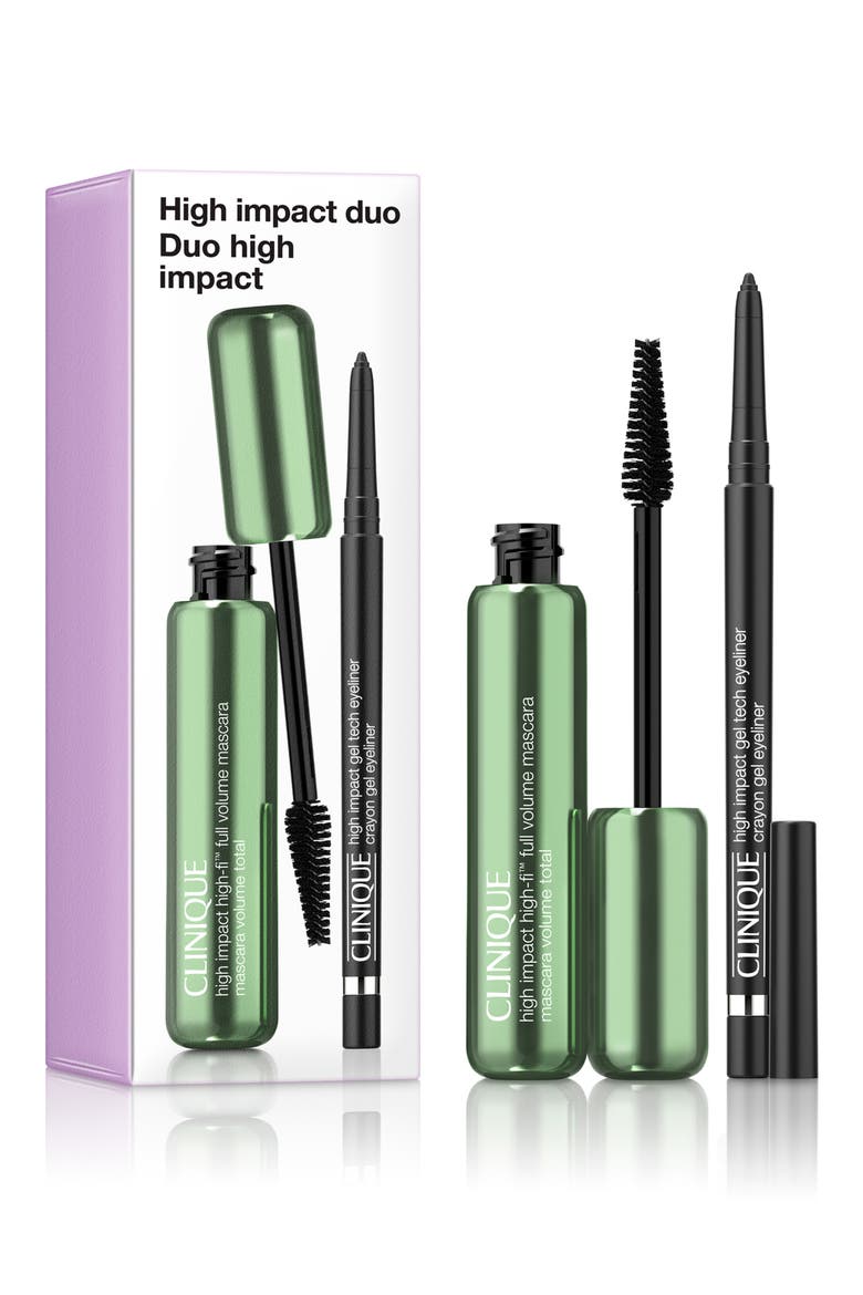 High Impact Mascara & Eyeliner Set (Nordstrom Exclusive) $56 Value, Main, color, NO COLOR