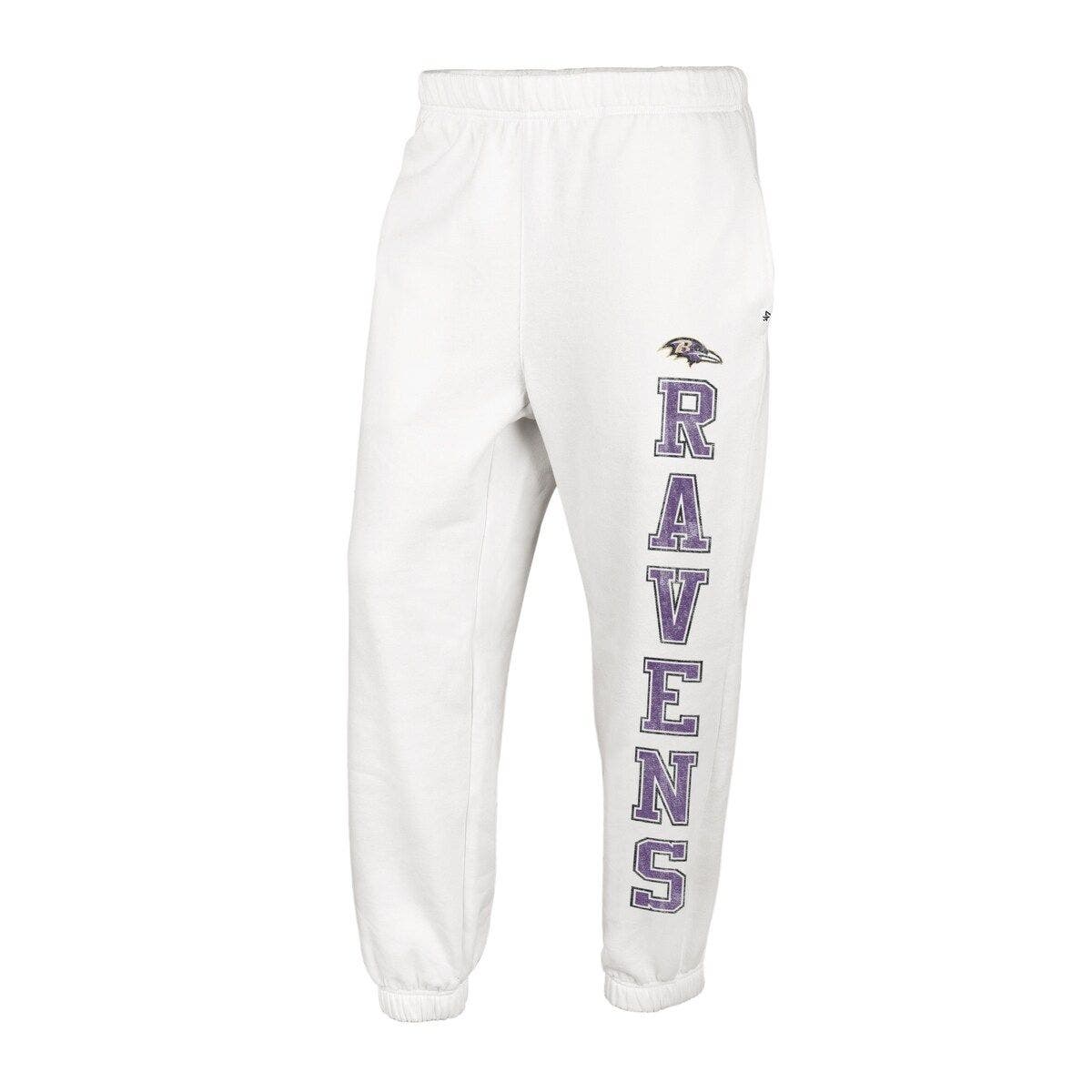 Women's '47 Oatmeal Baltimore Ravens Harper Joggers - image 2