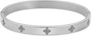 Adornia Tarnish Resistant Cubic Zirconia Bangle Bracelet