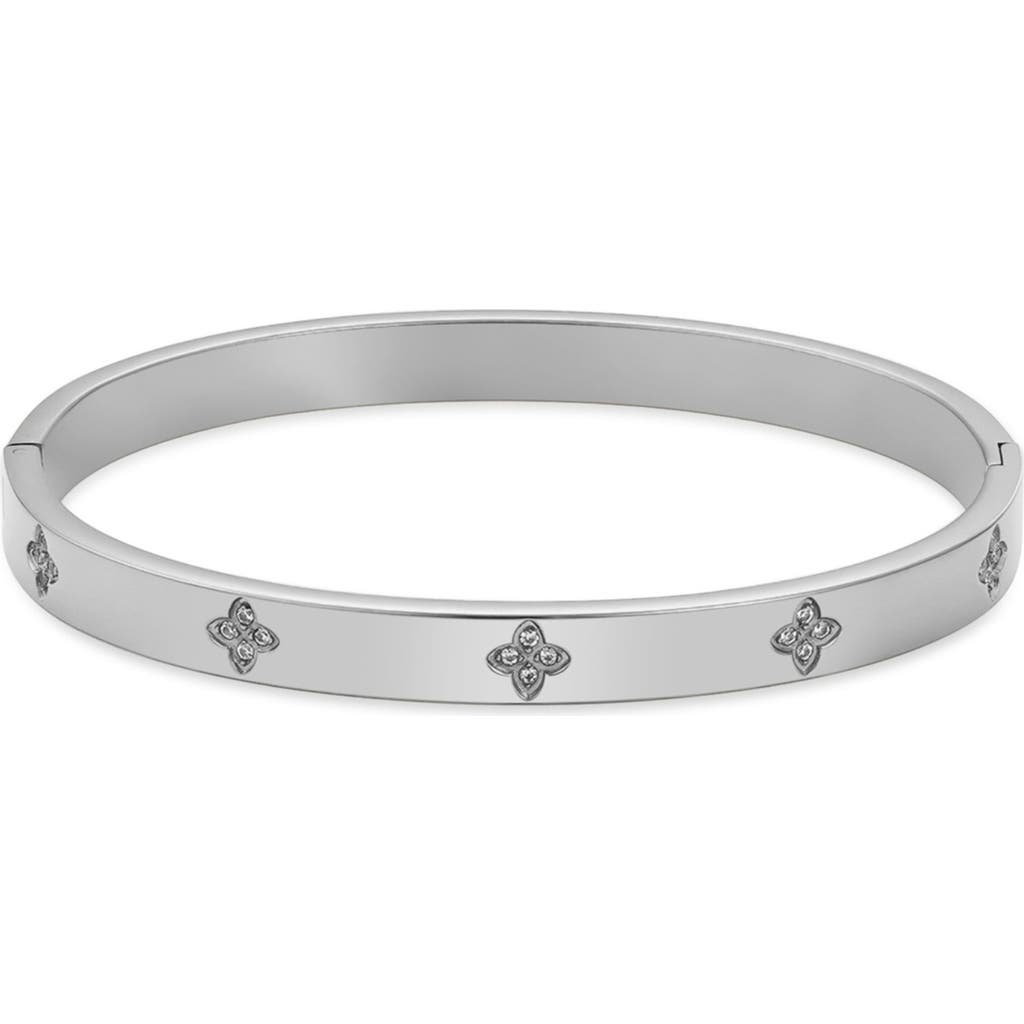 Adornia Tarnish Resistant Cubic Zirconia Bangle Bracelet