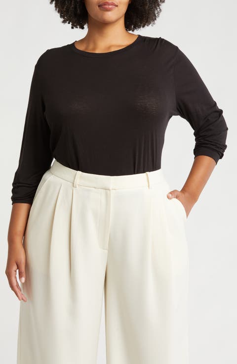 Essential Long Sleeve T-Shirt (Plus Size)