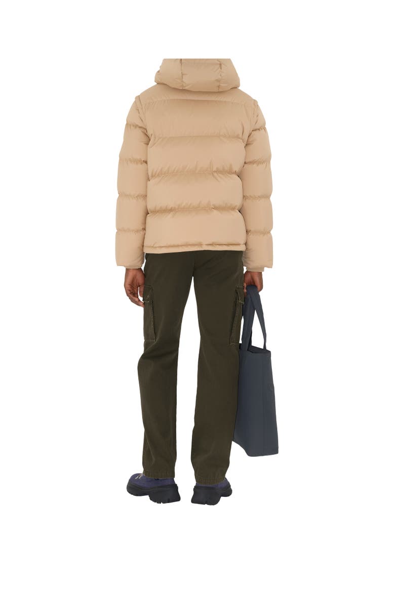 Detachable Sleeve Bideford Puffer Jacket, Alternate, color, Flax beige