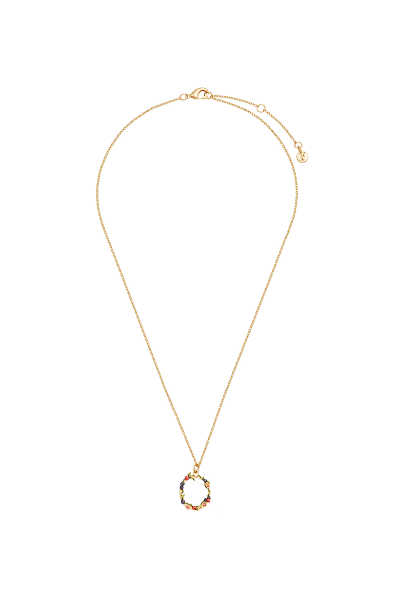 Orla Hedgerow Necklace, Alternate, color, Gold