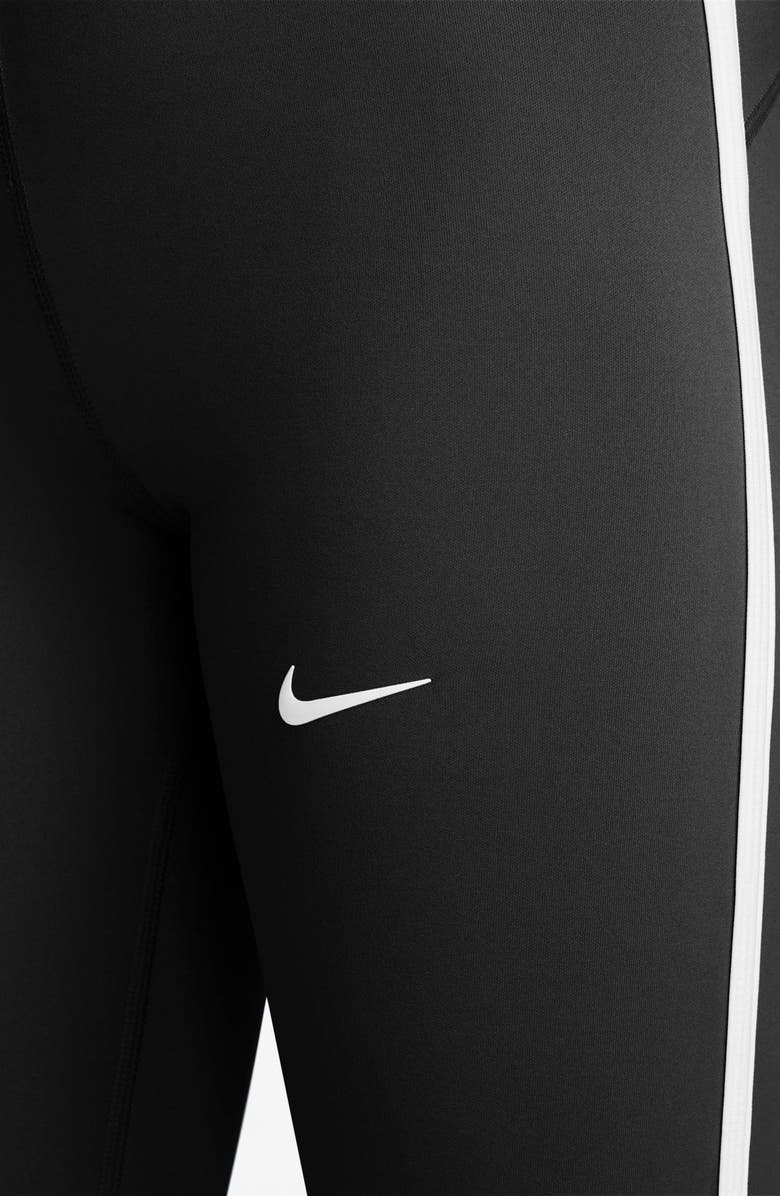 Nike Kids' Dri-FIT Training Capri Pants, Alternate, color, 010 Black/Black/White/White