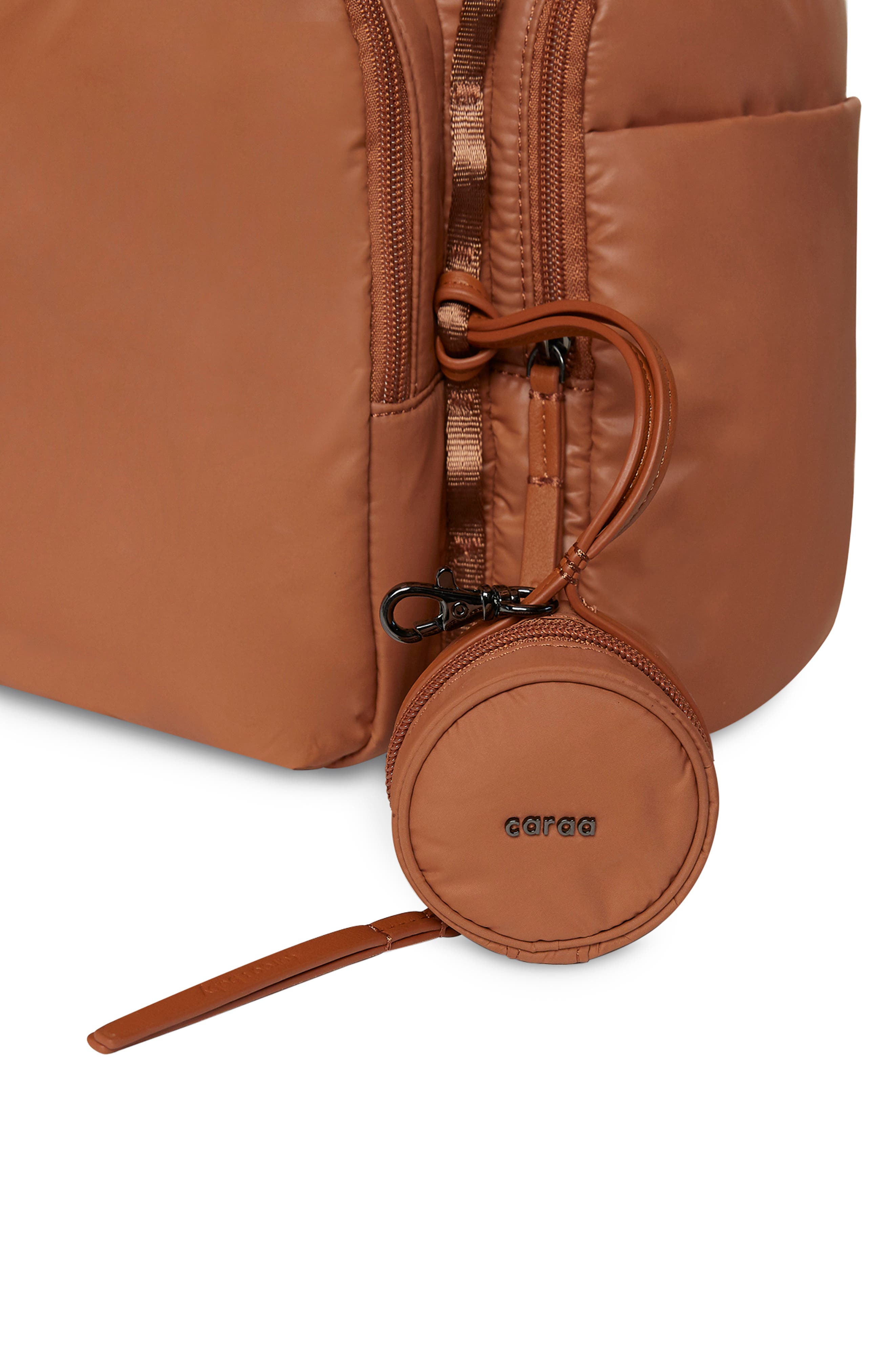 Caraa Pacifier Pod, Alternate, color, Clay