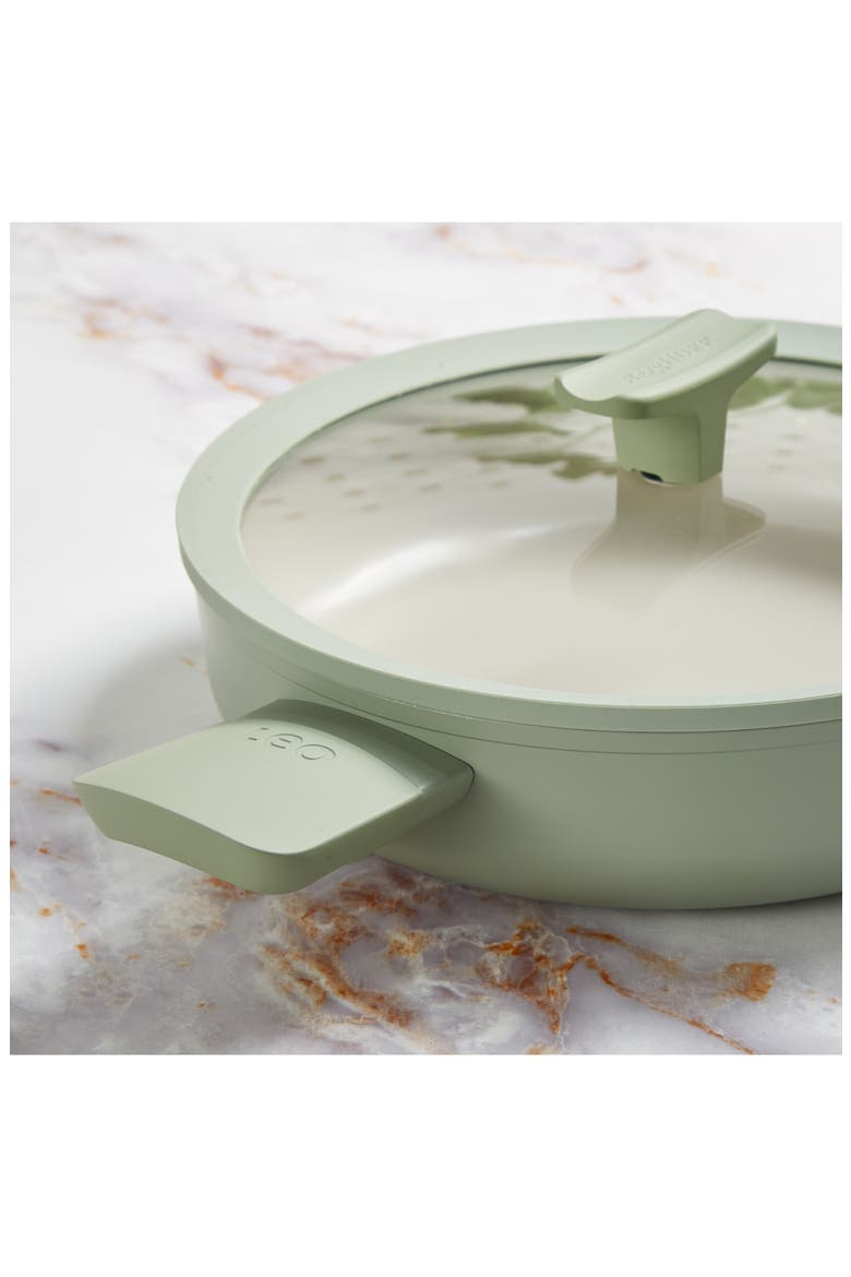 Leo Balance 10.25-Inch Covered Saute Pan, Alternate, color, SAGE