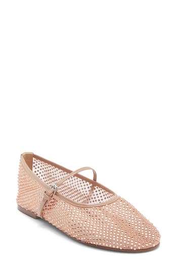 Steve Madden Julietta Mary Jane Flat In Neutral
