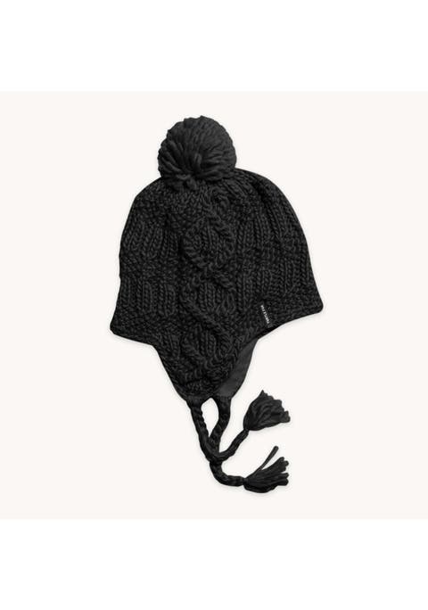 Merino Wool Gianna Earflap Beanie