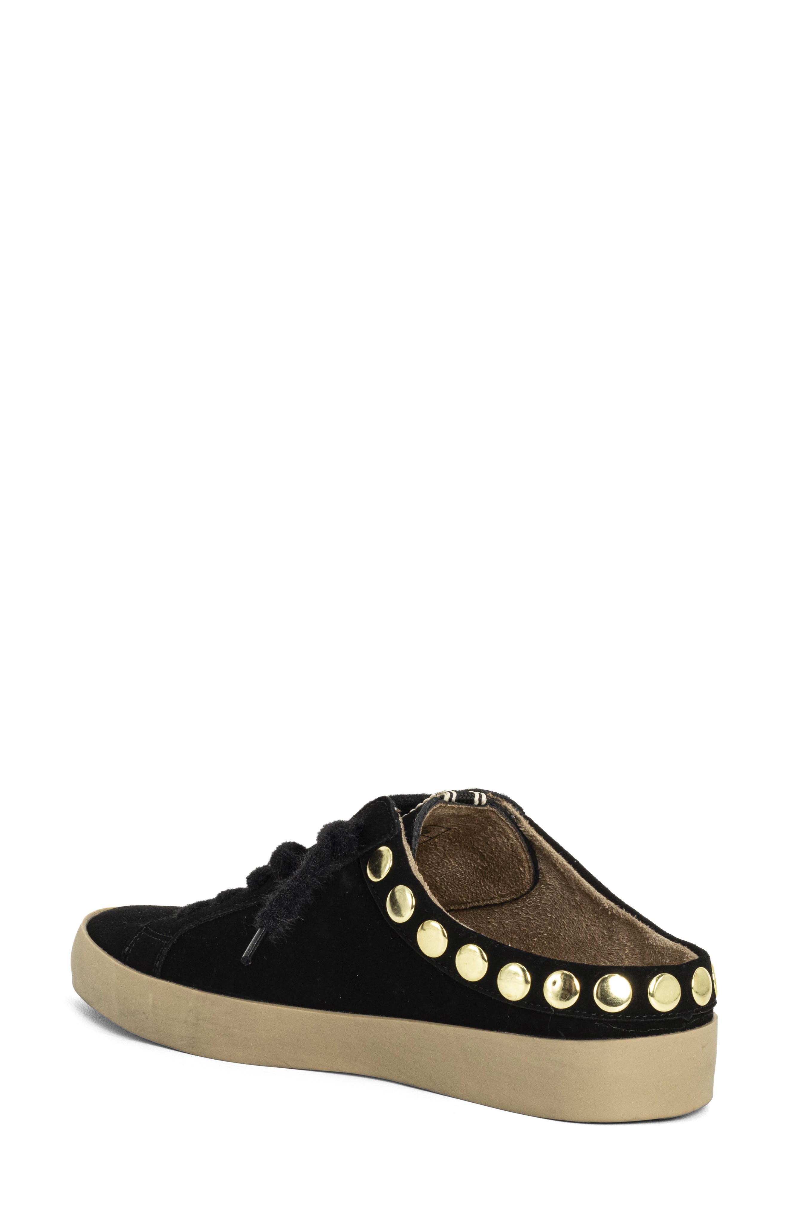 SHUSHOP Pia Studded Sneaker Mule, Alternate, color, 
