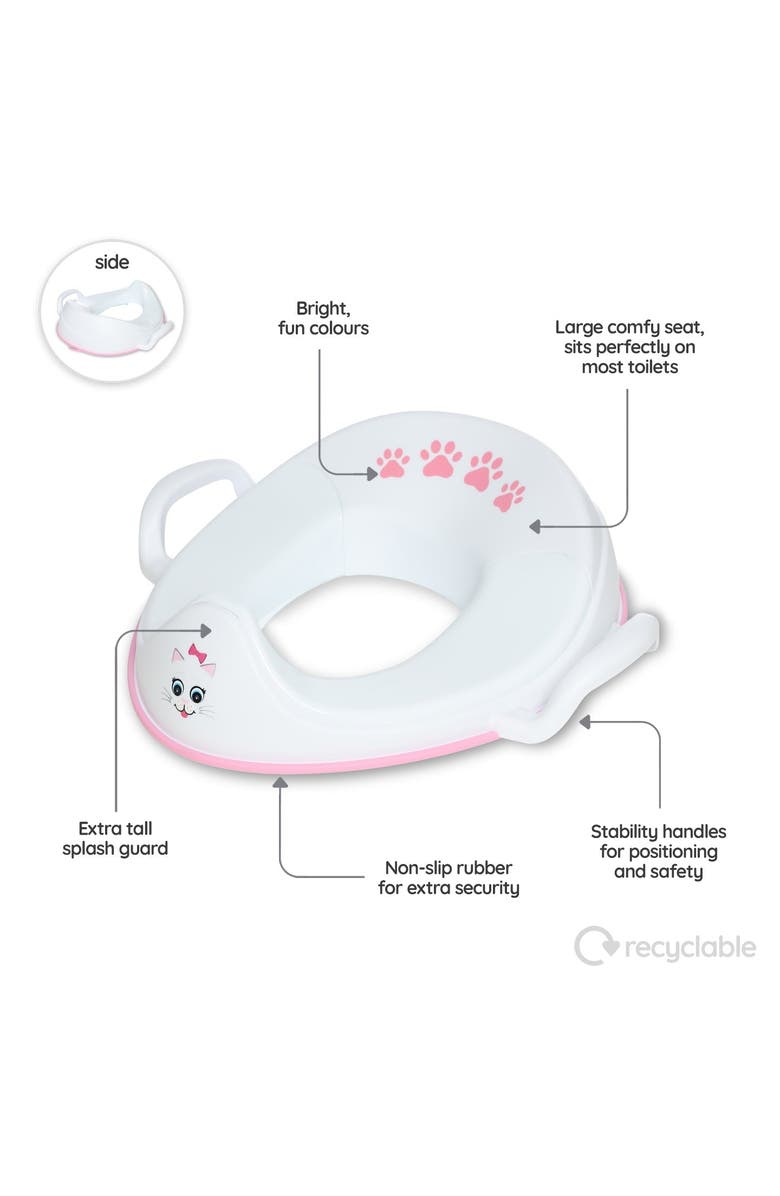 My Carry Potty Travel Potty, Trainer Seat & Step Stool, Alternate, color, Cat