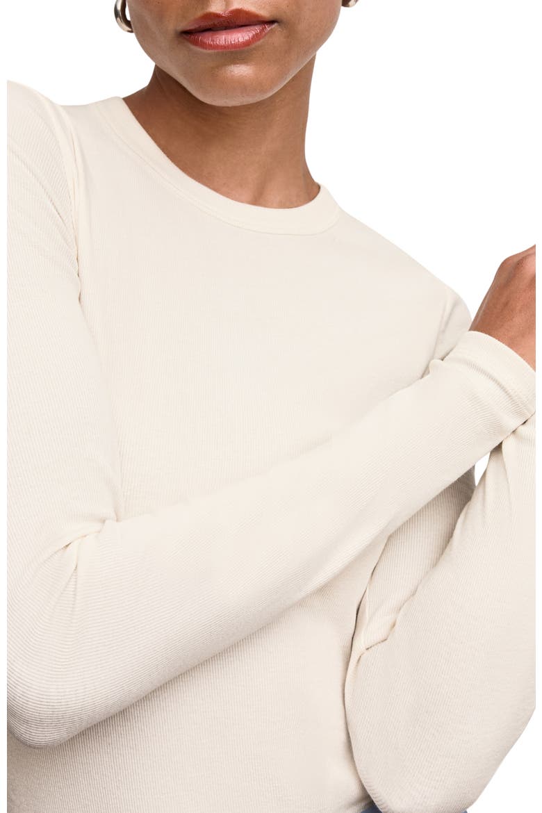 Malley Fitted Tee, Alternate, color, Ivory
