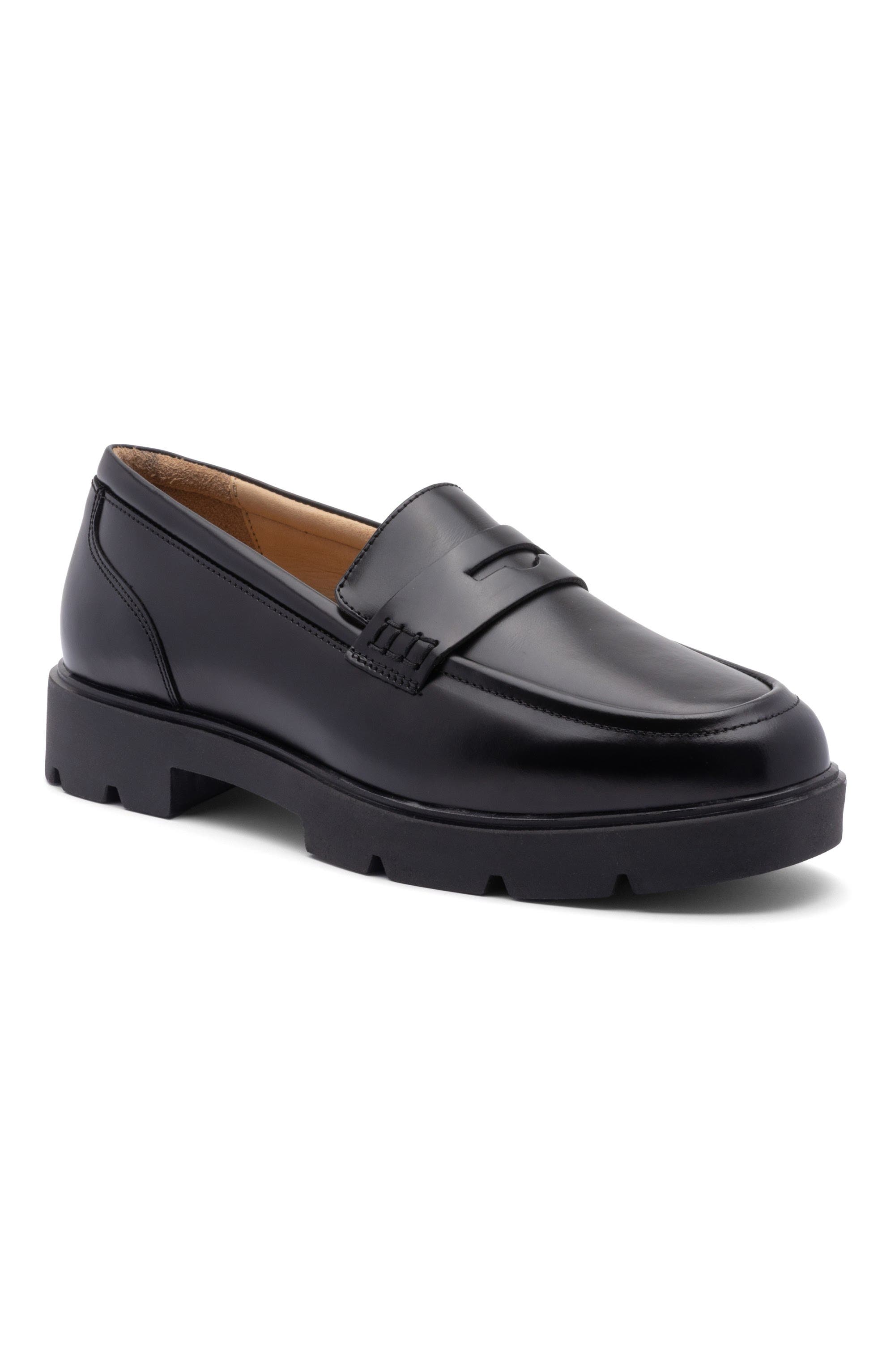 ABEO Boulevard Loafer, Main, color, Black