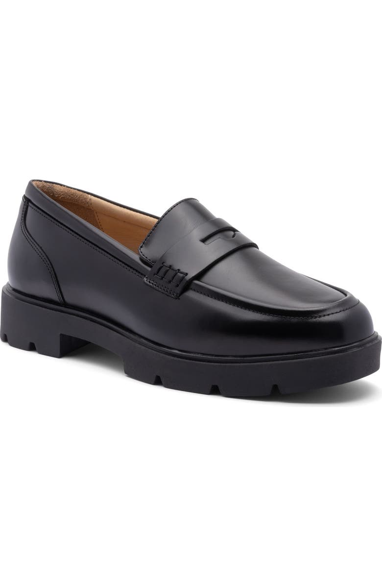 ABEO Boulevard Loafer, Main, color, Black
