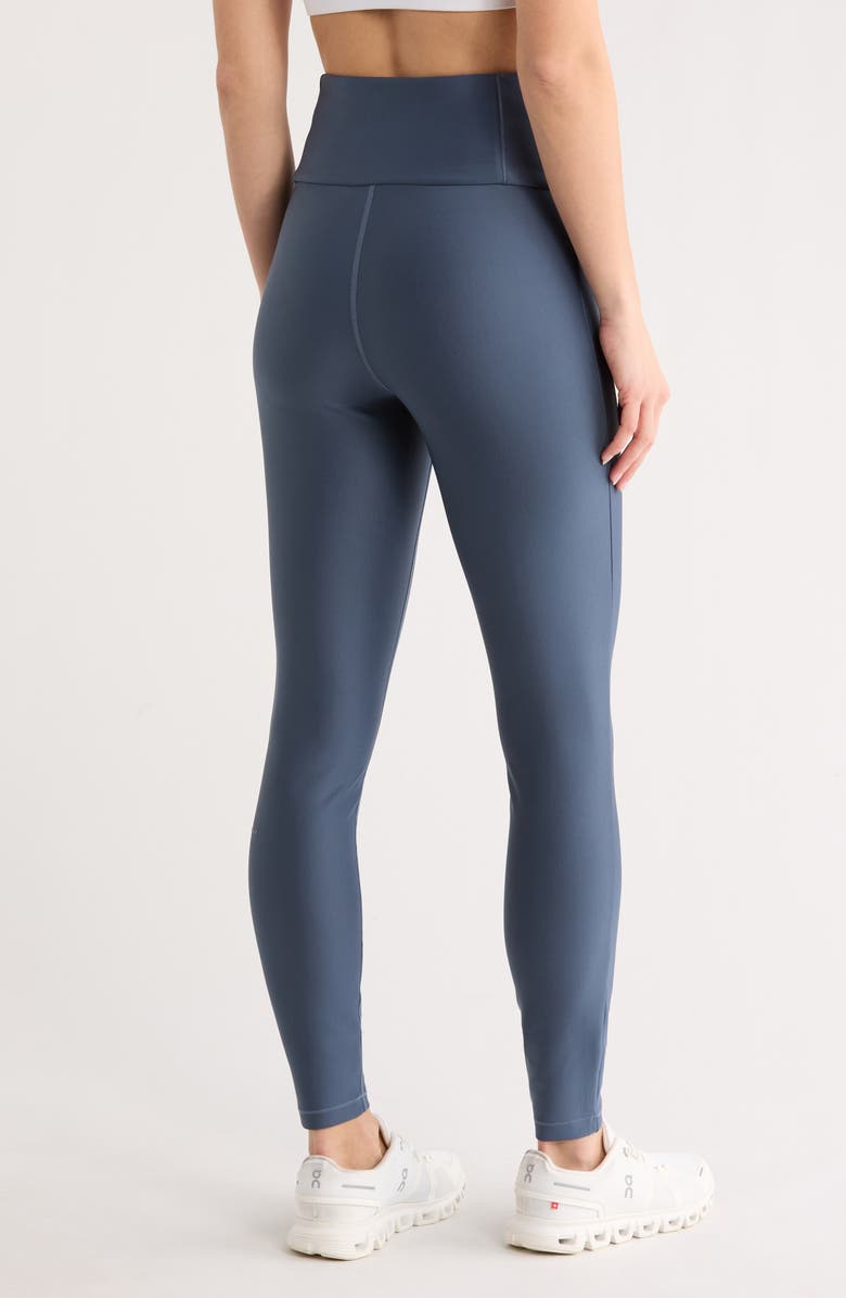 APANA Neo Shine Ankle Leggings, Alternate, color, Space Bue