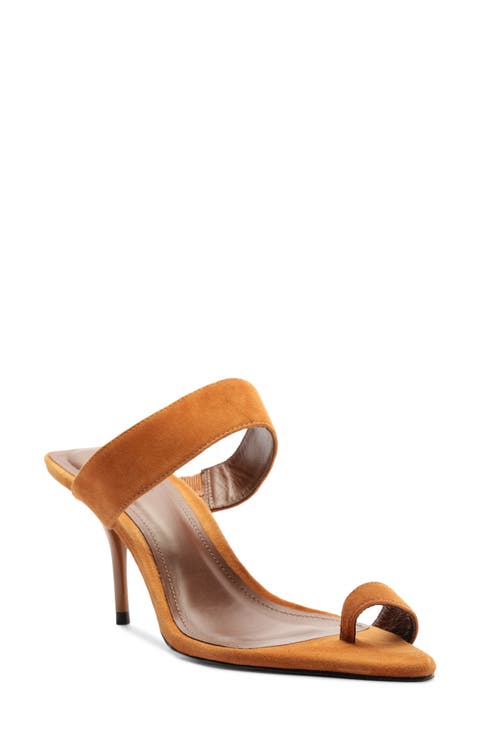 Melina Pointed Toe Slide Sandal (Women)