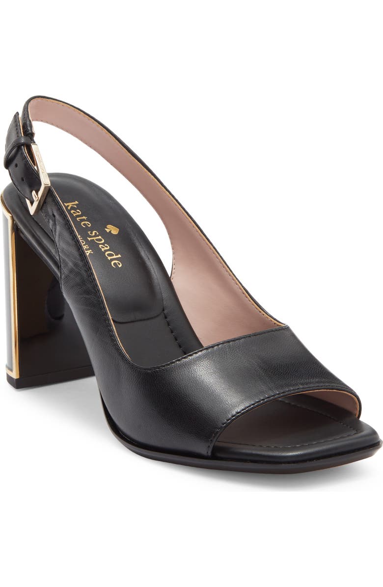 Kate Spade New York Ninna Slingback Pump, Main, color, Black
