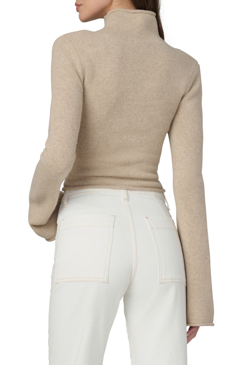 Joe's Jeans The Jane Wool & Yak Hair Turtleneck Sweater, Alternate, color, Camel