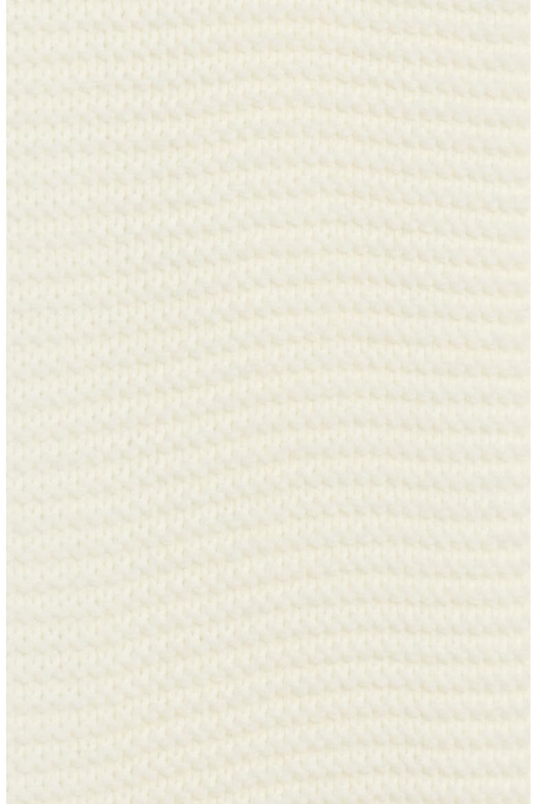 Chunky Knit Fringe Trim Scarf, Main, color, IVORY