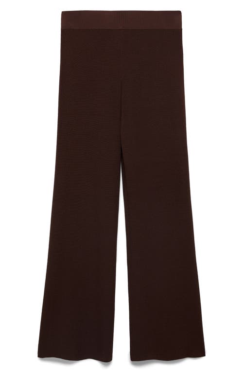 Mango Knit Straight Leg Pants