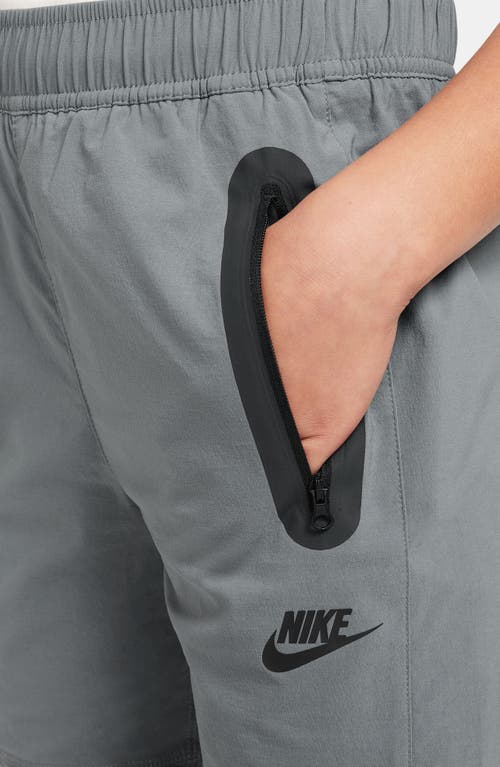 Nike Kids' Tech Performance Pants In Gray