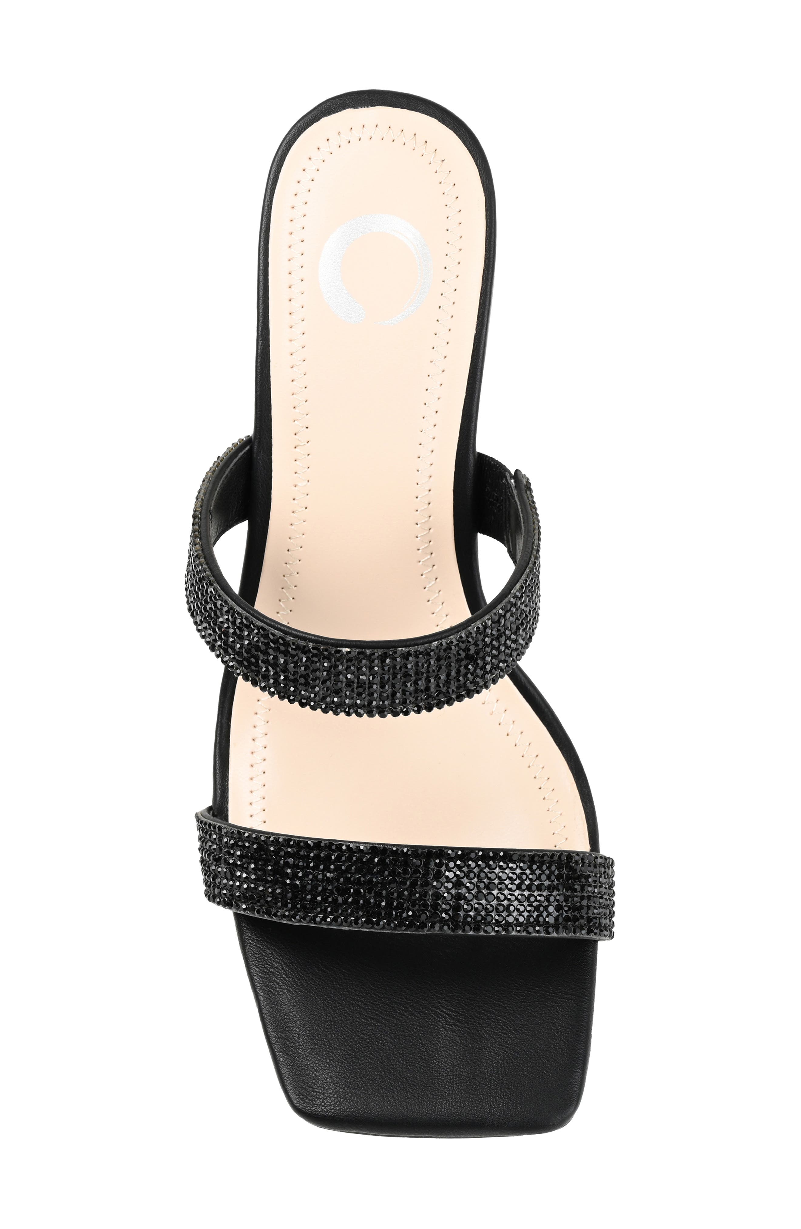 Shandee Heeled Sandal, Alternate, color, BLACK
