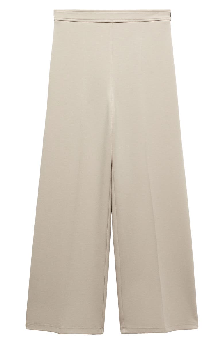 MANGO High Waist Wide Leg Pants, Alternate, color, 